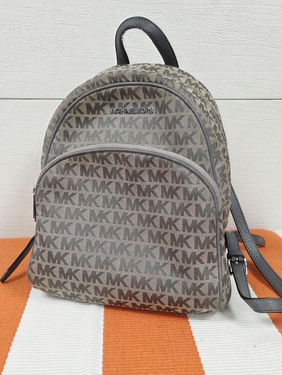 Michael Kors Abbey MK signature Logo Mini Backpack main image 10